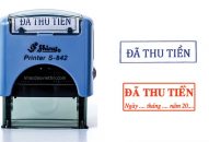 Dịch vụ khắc dấu đã thu tiền của Luật Blue tại Long An 