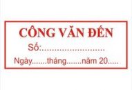 Khắc dấu công văn đến tại Long An